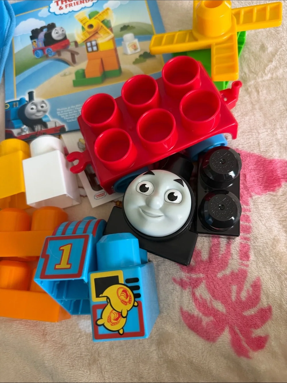 Thomas & Friends Thomas at the Mill Mega Bloks Building Set Train Kids Toy